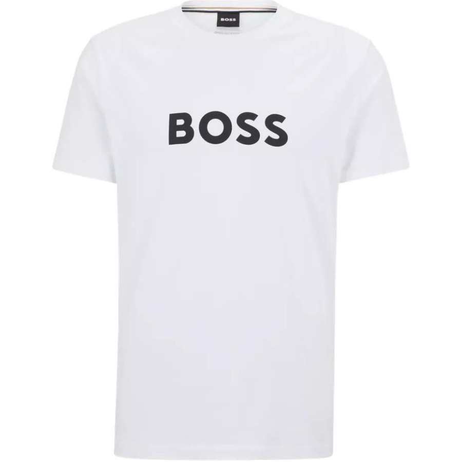 HUGO BOSS logo-print cotton T-shirt