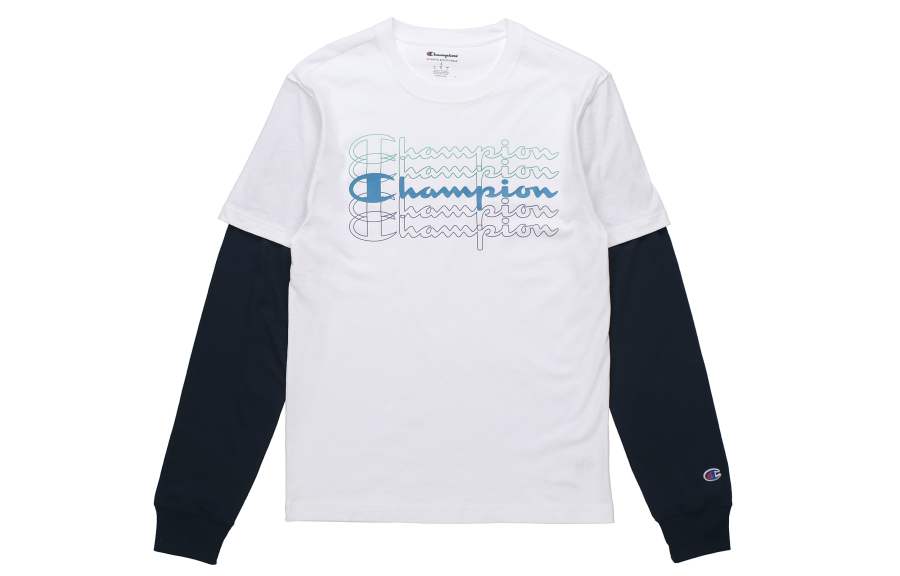 Champion Champion T Shirt US Version Unisex White