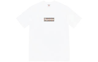 Supreme Burberry Box Logo Tee