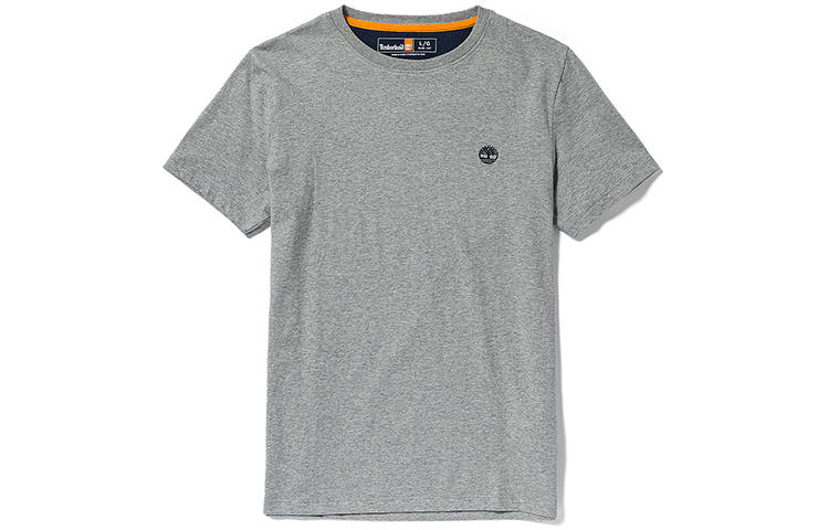 Timberland T Shirt Men's Medium Heather Gray