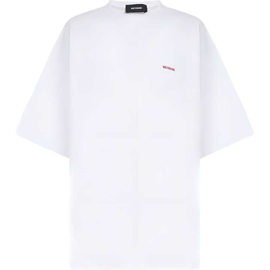 WE11DONE T Shirts Unisex Crew Neck Moderate Straight Fit