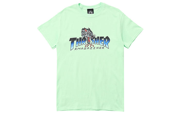 Thrasher Thrasher T Shirt US Version Unisex Green