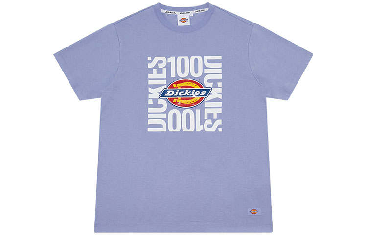Dickies SS22 T Shirt Unisex Gray Purple