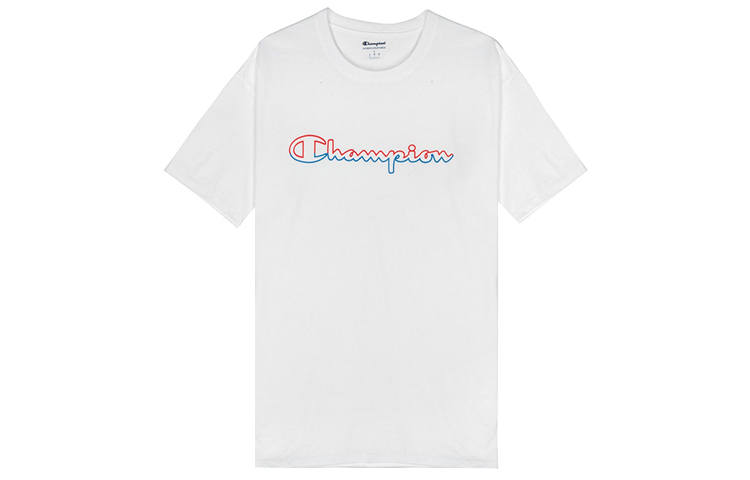 Champion Champion T Shirt US Version Unisex White