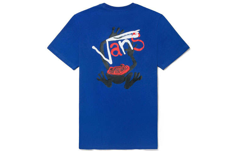 Vans Vans x FIVEMONKER SS21 T Shirt Unisex Blue