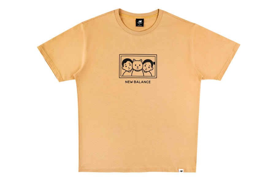 New Balance New Balance x Noritake T Shirt Unisex Ginger Yellow