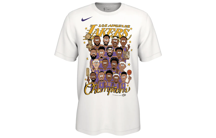 Nike Nike Los Angeles Lakers Champions Club Roster T Shirt