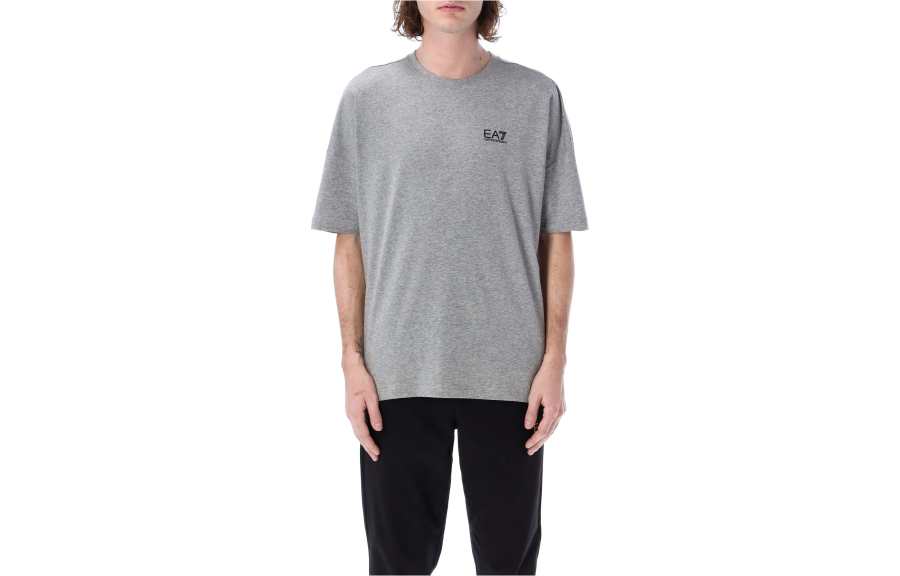 EMPORIO ARMANI EA7 SS23 T Shirt Men's Gray
