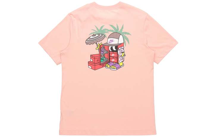 Nike Nike Set-in Sleeve T-Shirt Men's Pink