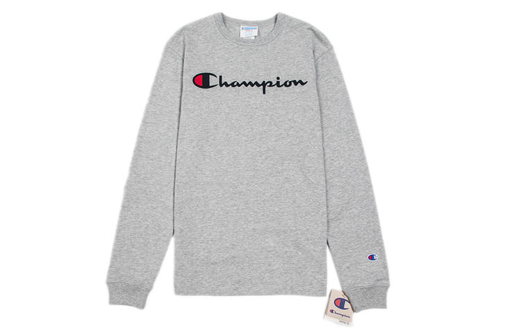 Champion T Shirts Unisex Crew Neck Moderate Straight Fit