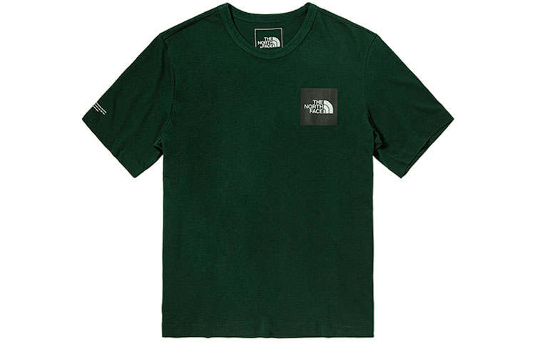 THE NORTH FACE T Shirts Unisex Green Crew Neck Moderate Other