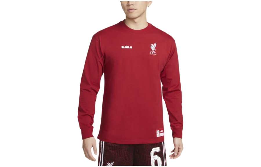 Nike Nike LeBron X Liverpool F.C. Long-Sleeve Max90 T-shirt Asia Sizing