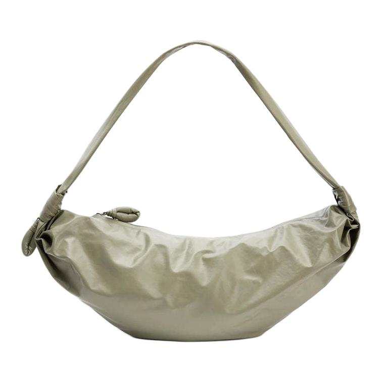 Lemaire Croissant Cow Leather Croissant Bag, Handbag, Shoulder Bag Large Women's Light Green