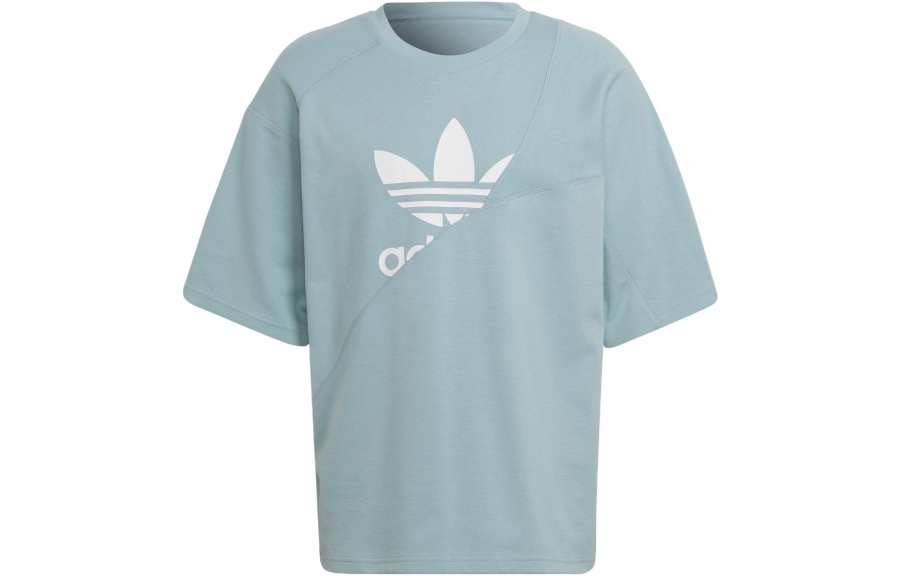 Adidas Originals T Shirt Men's Gray Green