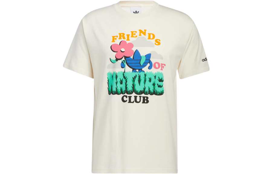 Adidas Originals T Shirt Men's Ecru