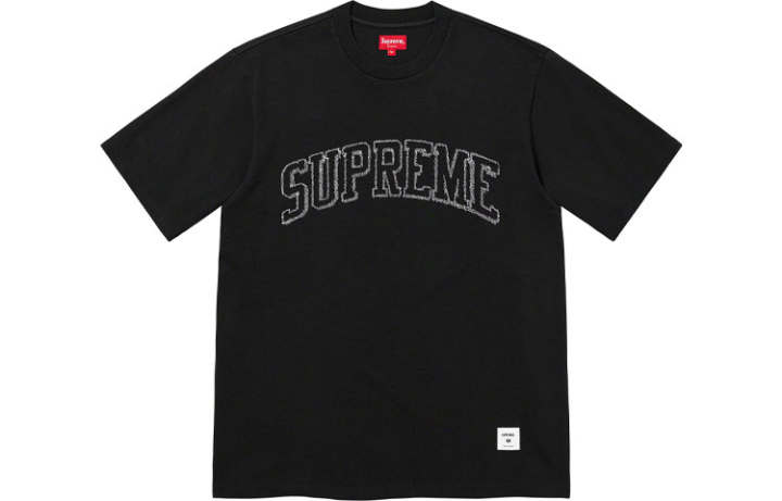 Supreme Supreme Sketch Embroidered S/S Top