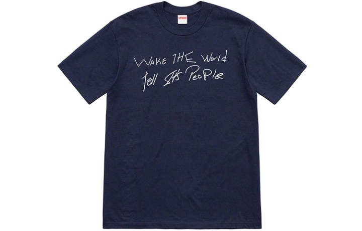 Supreme Supreme Buju Banton Wake The World Tee