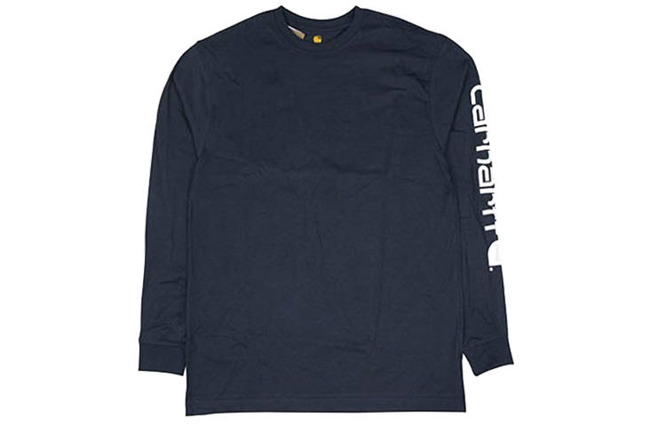 Carhartt K231 Workwear Shirt T Shirt Men's Dark Blue
