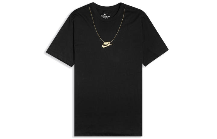 Nike Nike T Shirts Men's Crew Neck Moderate Straight Fit