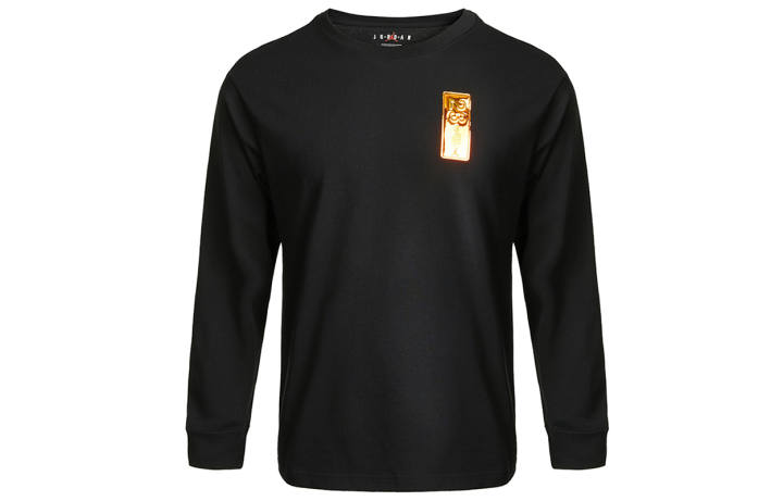 Jordan Jordan Set in Sleeve T Shirt Men's Black