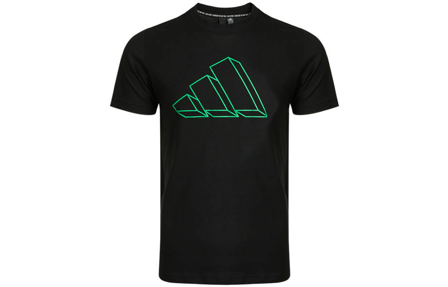 Adidas Adidas T Shirts Men's Crew Neck Moderate Straight Fit