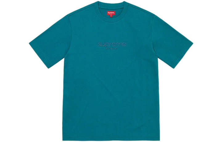 Supreme Supreme Beaded Logo Short Sleeve Top
