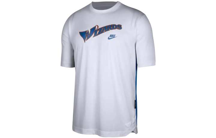 Nike Nike T Shirts Men's White Crew Neck Moderate Straight Fit
