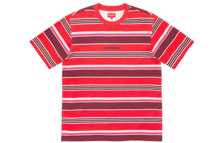 Supreme Supreme Stripe S/S Top