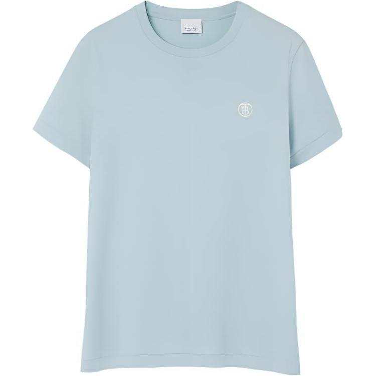 Burberry SS22 T Shirt Men's Duck Egg Blue