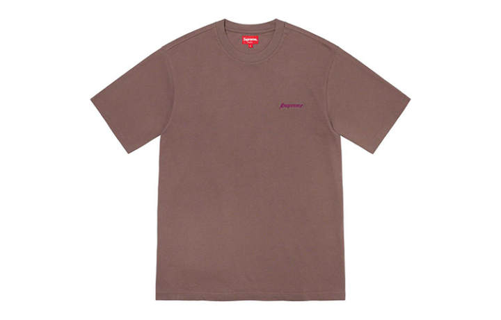 Supreme Supreme Washed Capital Short Sleeve Top