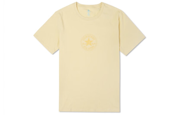 Converse Converse T Shirt Men's Beige Yellow
