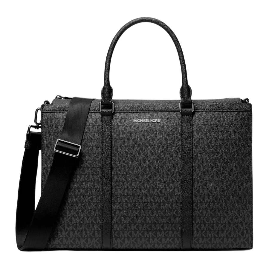 MICHAEL KORS MICHAEL KORS COOPER Artificial Leather Briefcase Men's Black