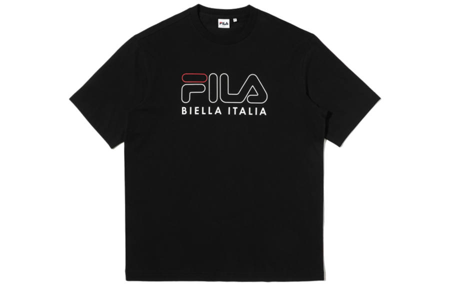 FILA Set in Sleeve T Shirt Men's Black