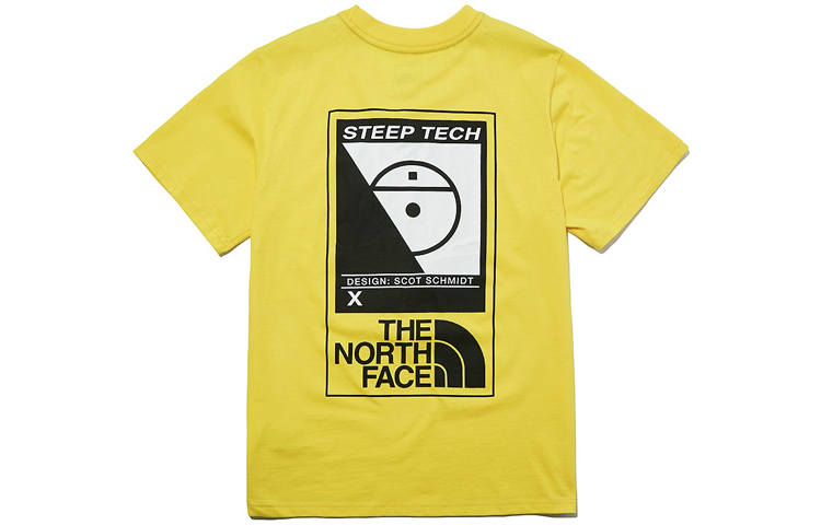 THE NORTH FACE T Shirt Unisex Yellow