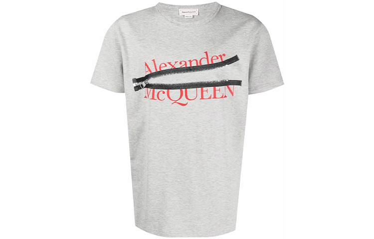 Alexander McQueen SS22 T Shirt Men's Gray