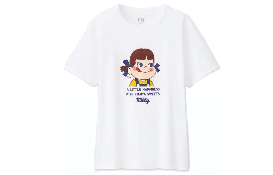 UNIQLO T Shirts Unisex Crew Neck Moderate