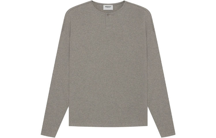 Fear Of God Essentials Thermal Henley Long Sleeve