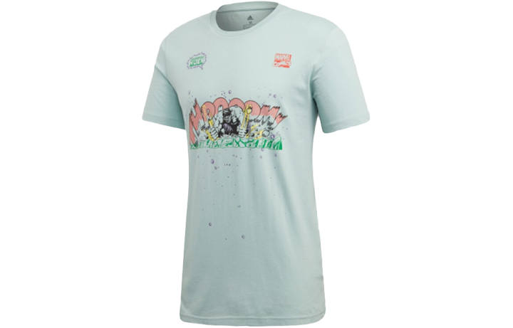 Adidas Adidas Marvel Collaboration T Shirt Men's Light Green