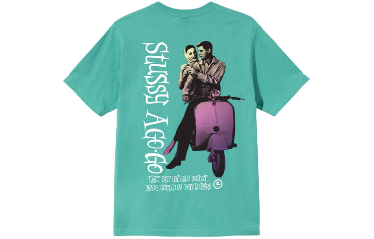 Stussy A Go Go T shirt