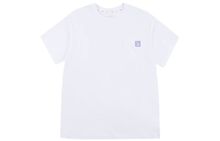 MLB MLB T Shirts Unisex White Crew Neck Moderate Straight Fit