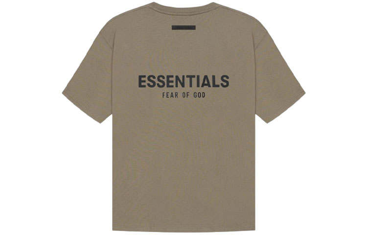 Fear Of God Essentials SS21 T Shirt Unisex Taupe