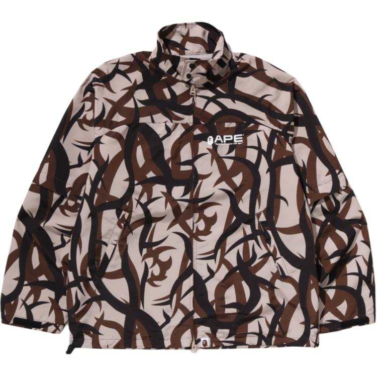A BATHING APE Bape Trial Camo Rain Jacket