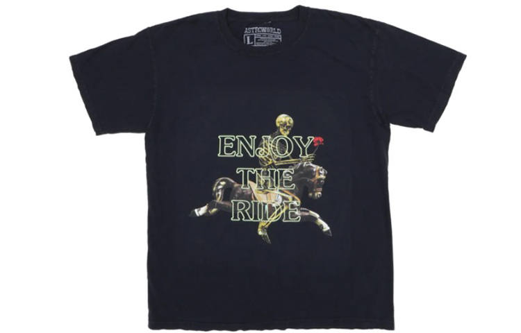 Travis Scott Travis Scott Enjoy The Ride Glow Tee