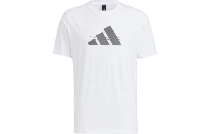 Adidas Adidas Set-in Sleeve T-Shirt Men's White