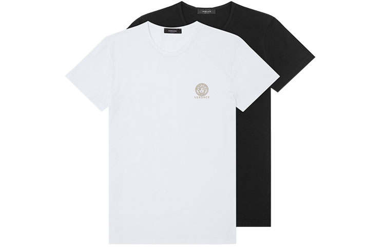 VERSACE VERSACE SS22 T Shirt Men's 1 Set 2 Pack