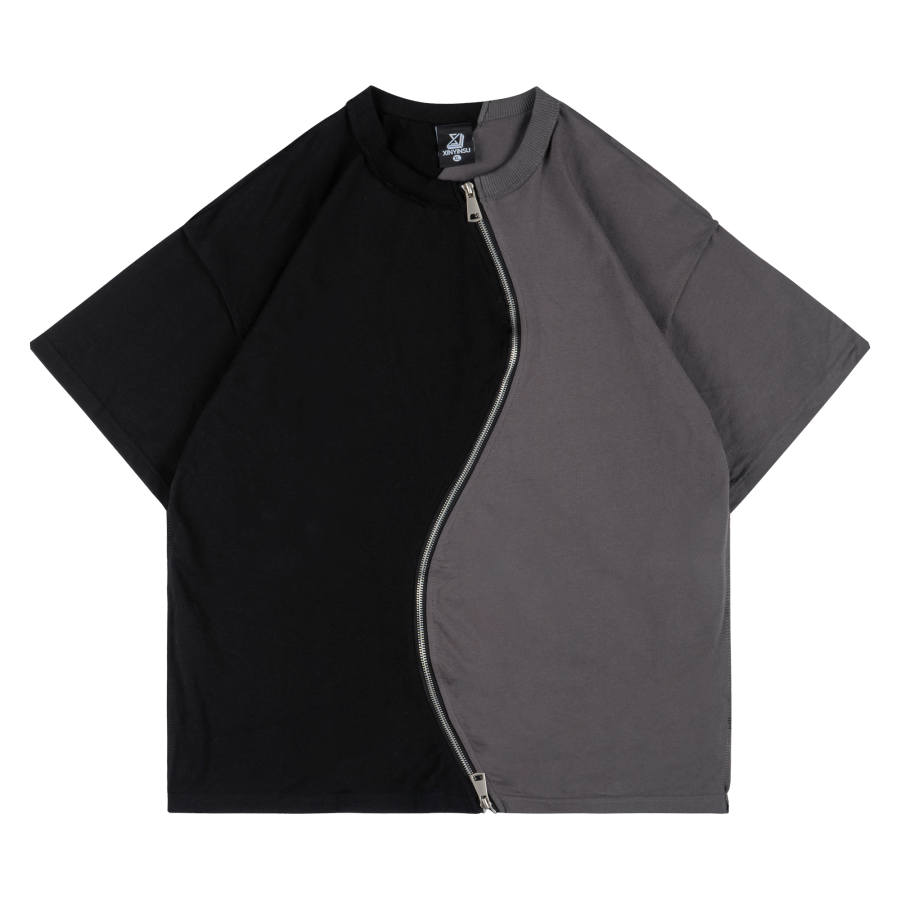 XINYINSU Deconstruction T Shirts Unisex Crew Neck Moderate Straight Fit