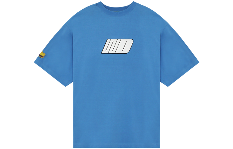 WE11DONE T Shirts Unisex Blue Crew Neck Moderate Other