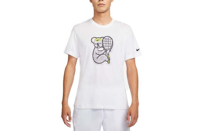 Nike Nike T Shirts Men's White Crew Neck Moderate