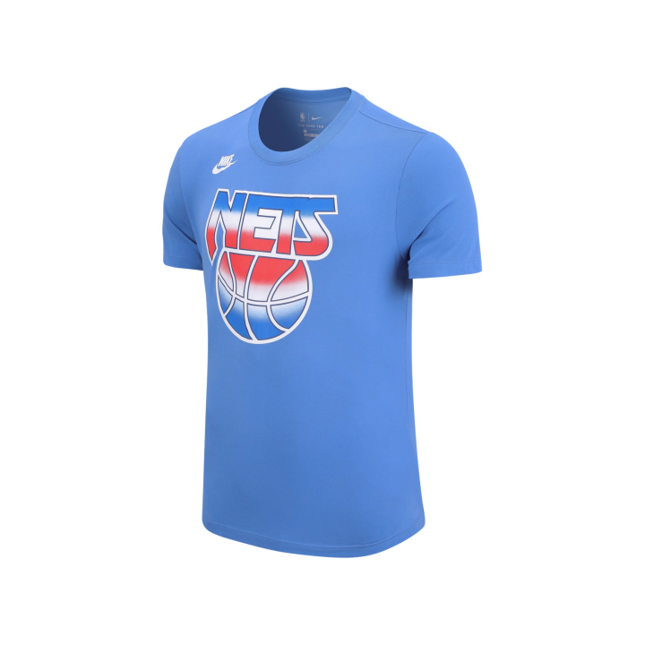Nike Nike T Shirts Men's Blue Crew Neck Moderate Straight Fit