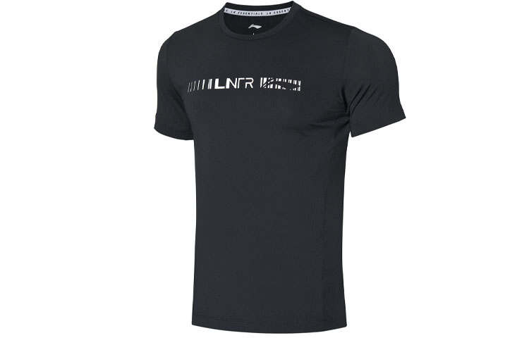 Li-Ning Li Ning Training Series T Shirts Men's Crew Neck Moderate Straight Fit